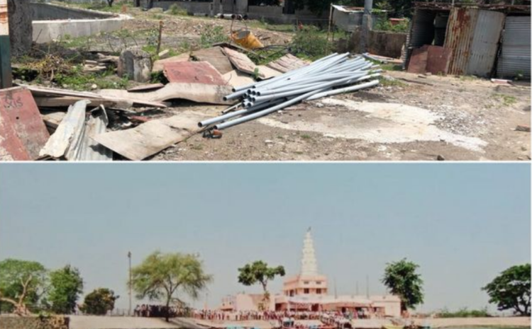 In Nagpur, Ram Mandir Demolished By BJP In 2018 Awaits Reconstruction