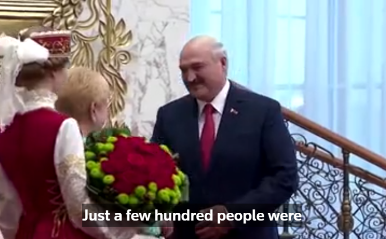 Lukashenko abruptly sworn in, Belarus opposition calls for more protests