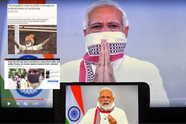 ‘Modi In Denial’: International Media Calls Out Govt Over India’s Covid Crisis
