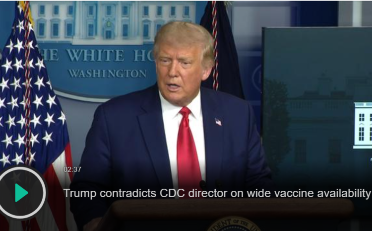 Trump Claims COVID-19 Vaccine Will Be Ready In October, Contradicting Experts