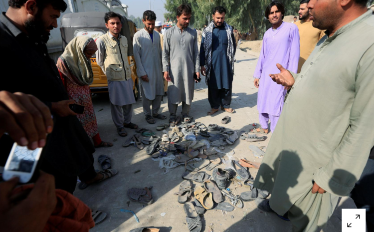  Afghans jostling for visas sparks stampede, killing at least 15