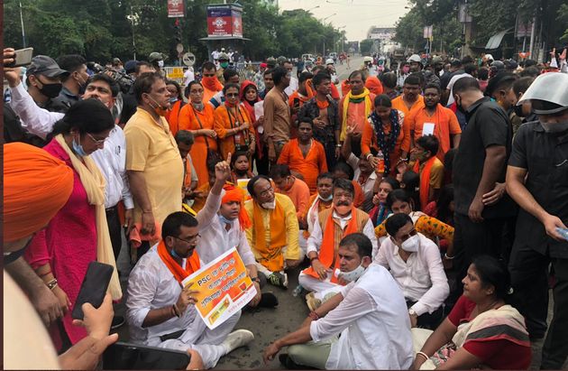 ‘Mamata Trying To Turn Nabanna March Violent’: BJP Leaders Claim As Workers Water-Cannoned
