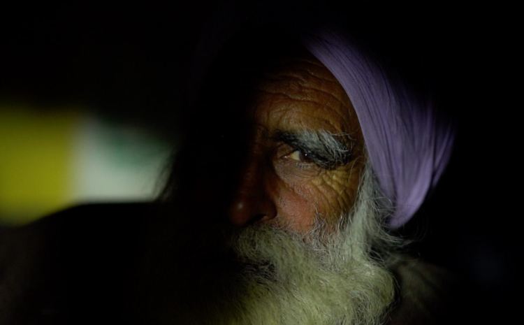  A night at India’s largest farmers’ protest