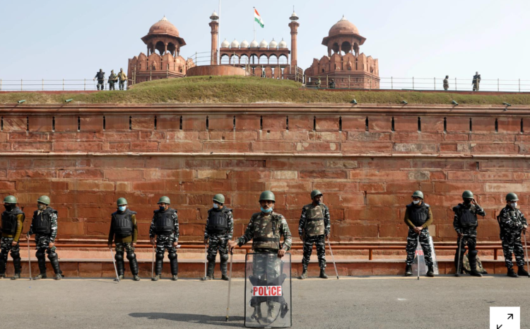  Security tight at India’s historic Red Fort as farmers vow to continue protests