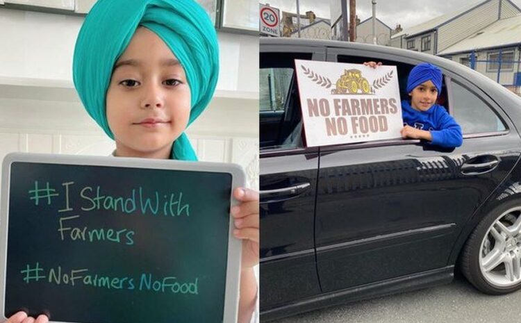  Indian farmers protests: The UK children supporting their heritage