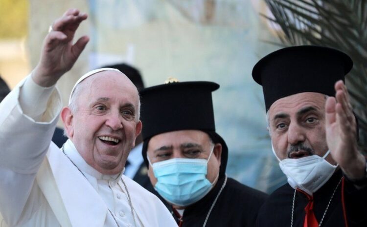 Pope Francis on Iraq visit calls for end to violence and extremism