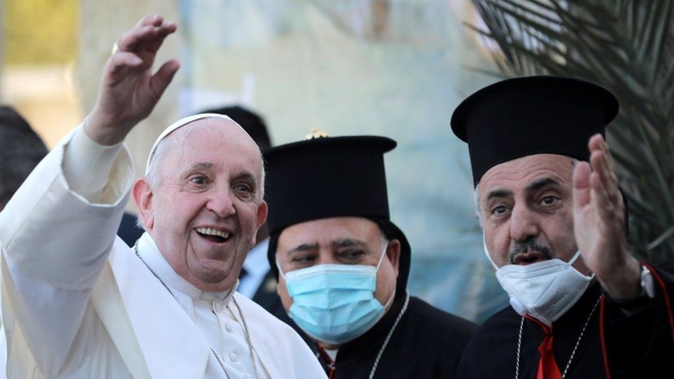 Iraq Pope Francis Roman Catholic Church Christianity Coronavirus pandemic Middle East Christians