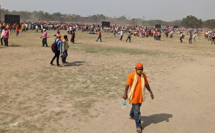 Why the small turnout at Modi’s Kolkata rally should not worry the BJP