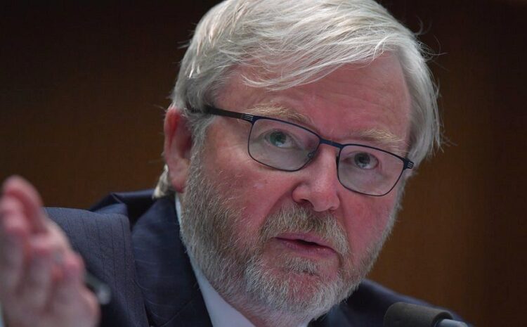  Don’t take on China alone, says ex-Australia PM Kevin Rudd