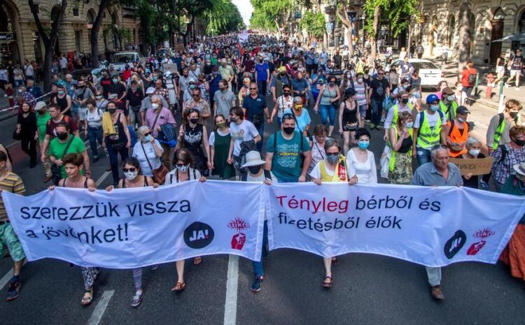 Budapest protest against China’s Fudan University campus