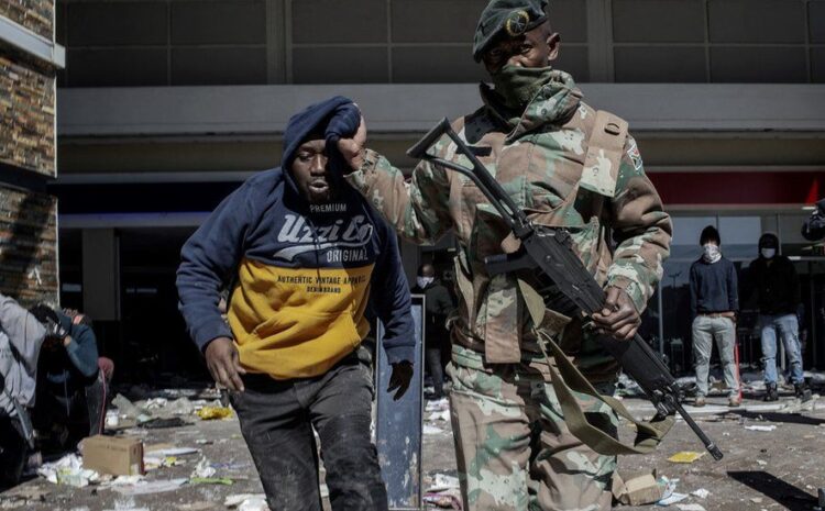 South Africa looting: Government to deploy 25,000 troops after unrest