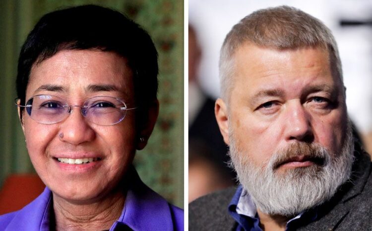 Nobel Peace Prize: Journalists Maria Ressa and Dmitry Muratov share award