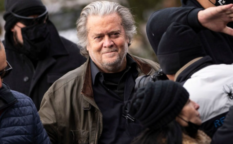 Capitol riot: Steve Bannon defiant after surrendering to FBI