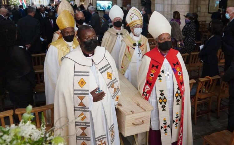 South Africa holds state funeral for Archbishop Desmond Tutu