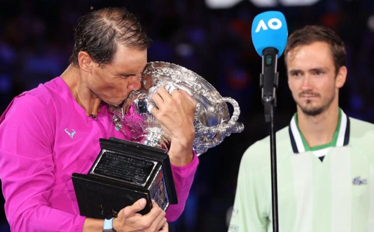 Australian Open: Rafael Nadal beats Daniil Medvedev from two sets down in Melbourne epic