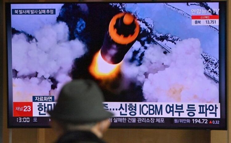  North Korea tests banned intercontinental missile
