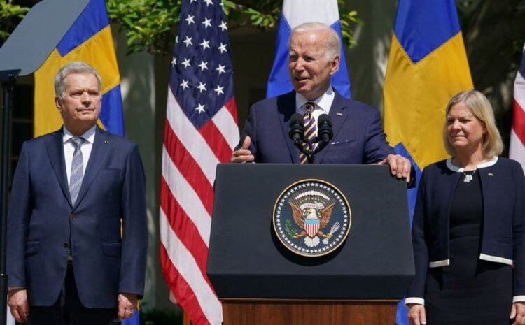  Finland, Sweden have ‘full’ US backing in Nato bid – Biden
