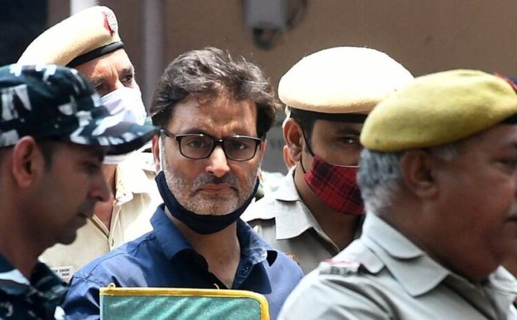  Yasin Malik: Top Kashmiri separatist given life in Indian jail